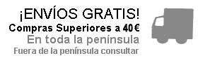 Envío Gratis en compras superiores a 40€