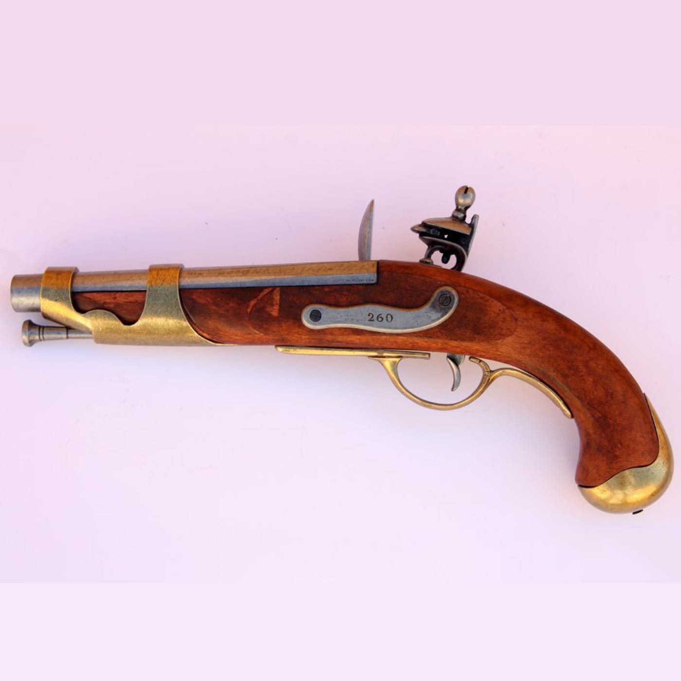 Pistola-de-caballeria,-Francia-1806.-Ref.-1011.-DENIX.-(1)