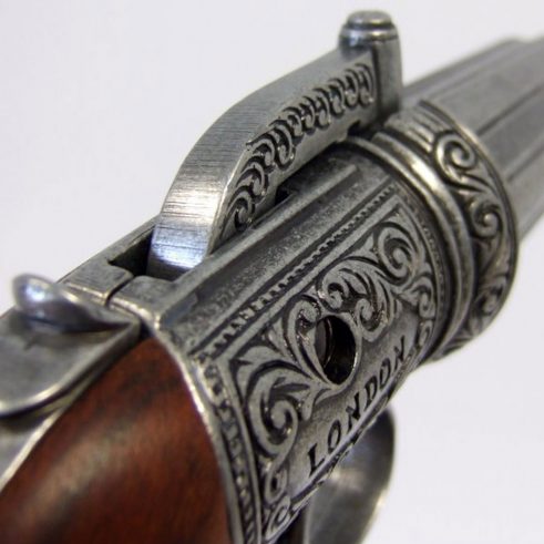 Revolver-pimentero-de-6-canones,-Inglaterra-1840.-Ref.1071.-DENIX.--(4)