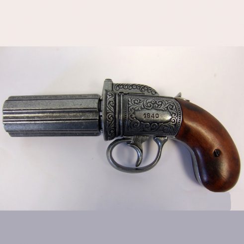 Revolver-pimentero-de-6-canones,-Inglaterra-1840.-Ref.1071.-DENIX.--(8)
