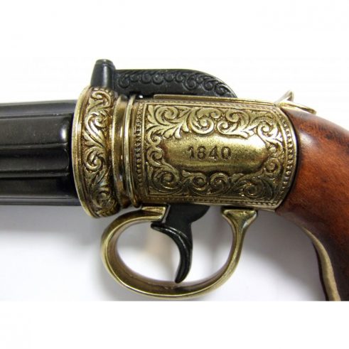 Revolver-pimentero-de-6-canones,-Inglaterra-1840.-Ref.5071.-DENIX-(7)