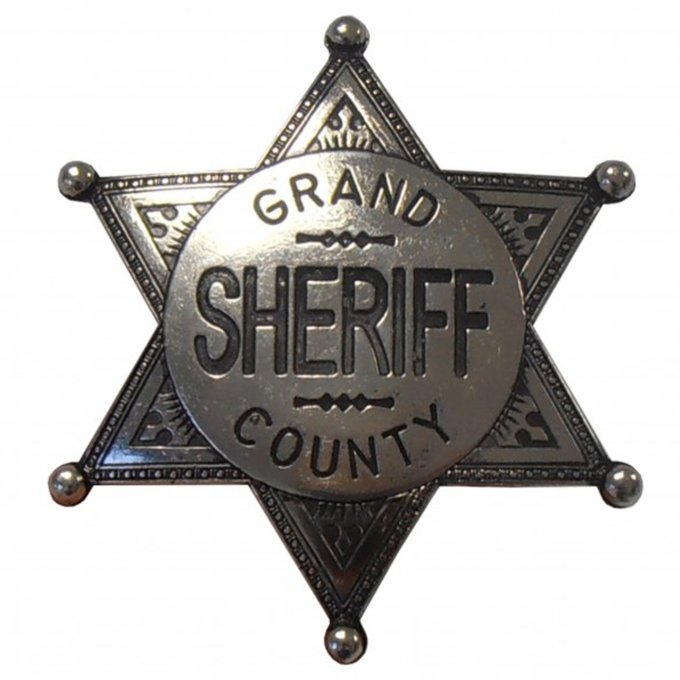 Placa-de-sheriff-Grand-County.-Ref.-113 NQ.-DENIX.