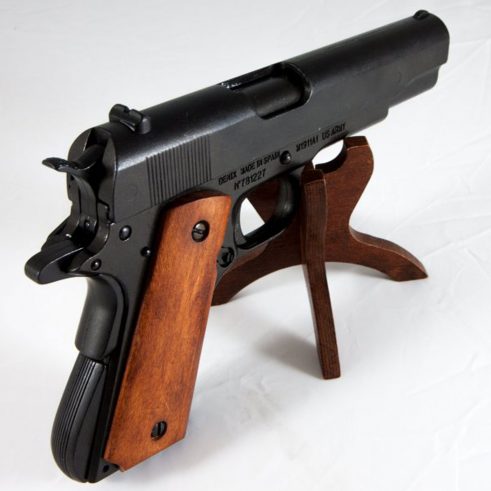 Pistola automática M1911 A1 Fabricada por Colt USA1911 cachas plástico marrón