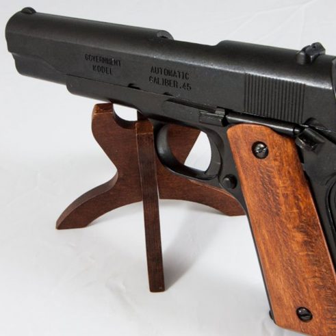 Pistola automática M1911 A1 Fabricada por Colt USA1911 cachas plástico marrón