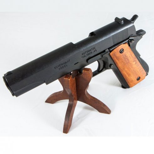 Pistola automática M1911 A1 Fabricada por Colt USA1911 cachas plástico marrón