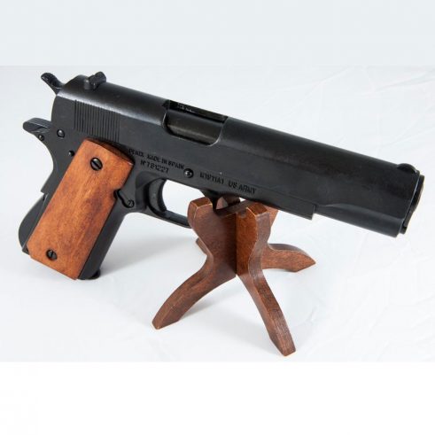 Pistola automática M1911 A1 Fabricada por Colt USA1911 cachas plástico marrón