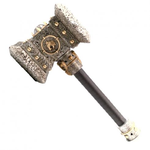 Réplica Martillo DoomHammer de Thrall peso 2kg medidas 48x15x23 ref 10414