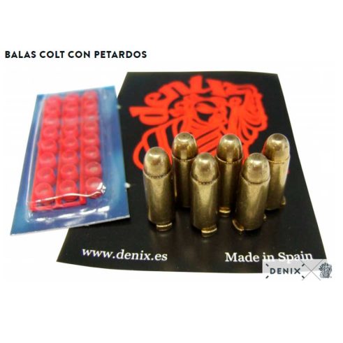 Bala revolver petardo colt ref. 49 Denix