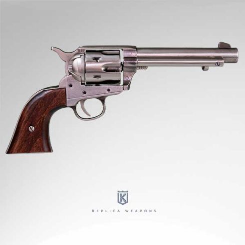 Réplica western revólver CAL.45, peacemaker 5'5"  USA 1873 47-1065-1 WNP KOLSER - Imagen 3